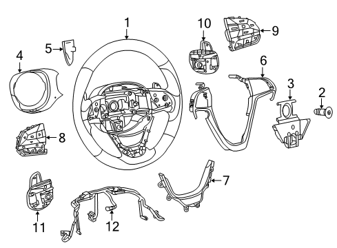 2018 Jeep Grand Cherokee Driver Information Center Diagram 2 - Thumbnail