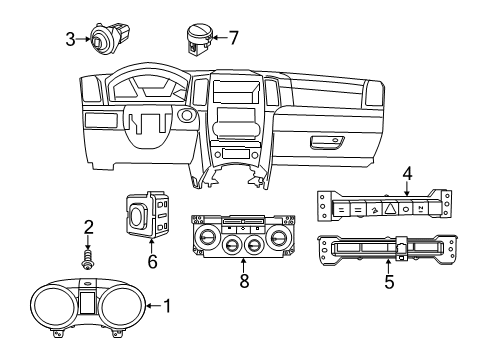 2011 Jeep Grand Cherokee Automatic Temperature Controls Diagram