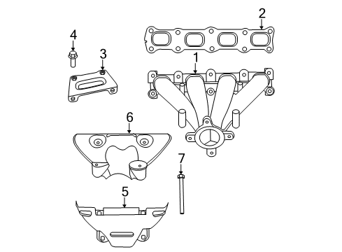 2011 Chrysler 200 Exhaust Manifold Diagram 2 - Thumbnail