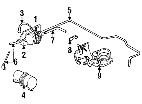 1995 Jeep Cherokee Cruise Control System Diagram