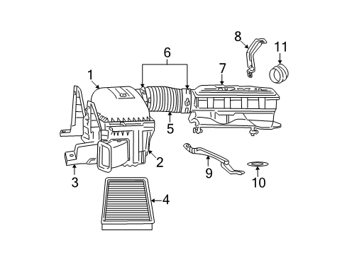 2006 Dodge Ram 1500 Filters Diagram 1 - Thumbnail