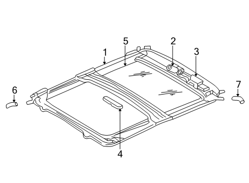 2001 Jeep Grand Cherokee Sunroof Diagram