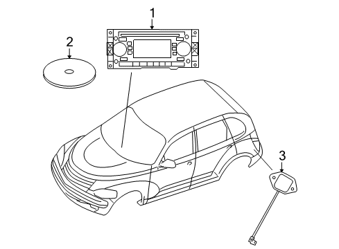 2007 Chrysler PT Cruiser Navigation System Diagram