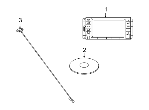 2009 Chrysler Aspen Navigation System Diagram 1 - Thumbnail