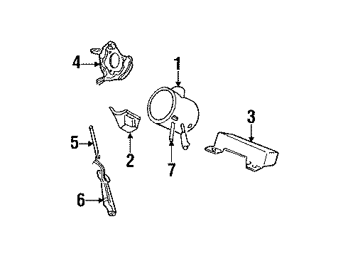 1989 Dodge Shadow Switches Diagram