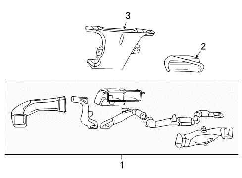 2011 Ram Dakota Ducts Diagram