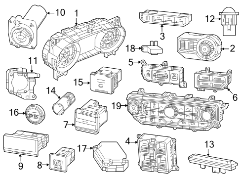 2025 Jeep Wrangler Automatic Temperature Controls Diagram