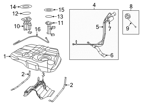 2014 Dodge Journey Fuel Supply Diagram