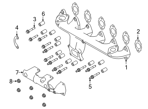2022 Ram 2500 Exhaust Manifold Diagram 2 - Thumbnail