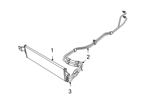 2009 Jeep Wrangler Trans Oil Cooler Diagram