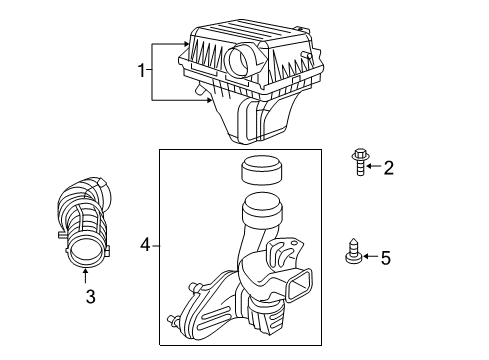 2009 Chrysler 300 Air Intake Diagram 2 - Thumbnail