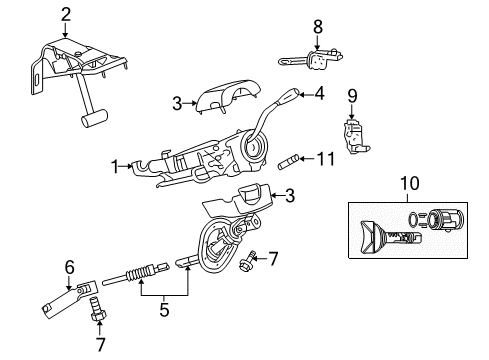 2006 Dodge Ram 1500 Ignition Lock, Electrical Diagram 1 - Thumbnail