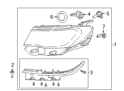 2019 Jeep Compass Headlamps, Electrical Diagram 1 - Thumbnail