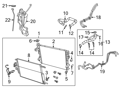 2020 Ram 1500 Heater Core & Control Valve Diagram 3 - Thumbnail