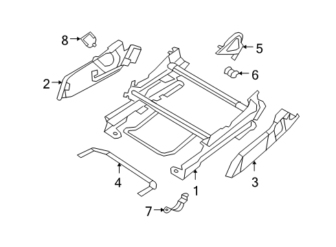 2011 Jeep Compass Tracks & Components Diagram 2 - Thumbnail