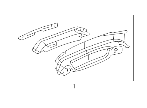 2012 Chrysler 200 Rear Body Diagram 1 - Thumbnail