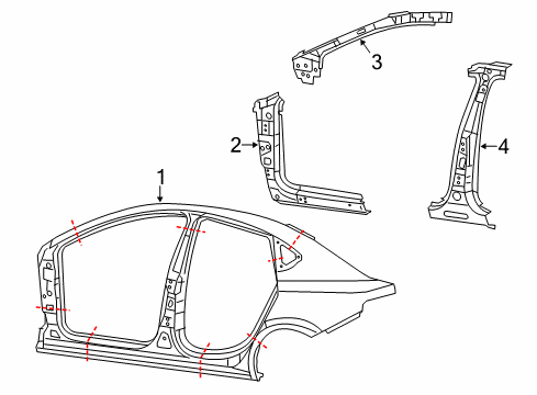 2013 Dodge Dart Uniside Diagram