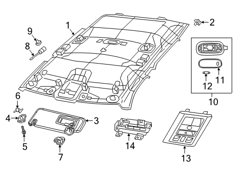 2022 Ram 3500 Bulbs Diagram 3 - Thumbnail