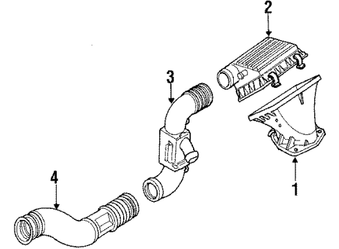1989 Dodge Caravan Air Intake Diagram 3 - Thumbnail