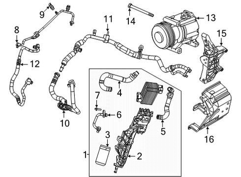 2019 Jeep Renegade Air Conditioner Diagram 1 - Thumbnail