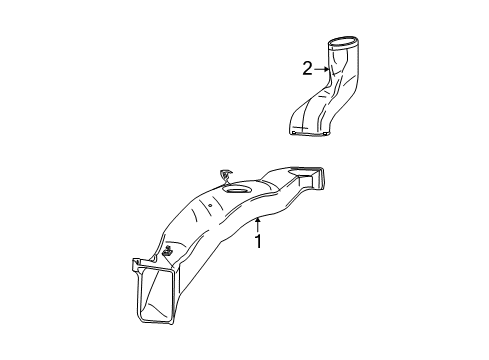 2019 Dodge Grand Caravan Ducts Diagram 2 - Thumbnail