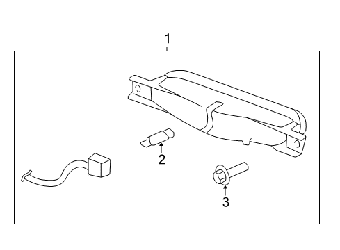 2000 Chrysler Concorde High Mount Lamps Diagram