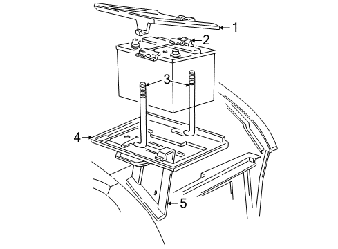1996 Dodge B2500 Battery Diagram