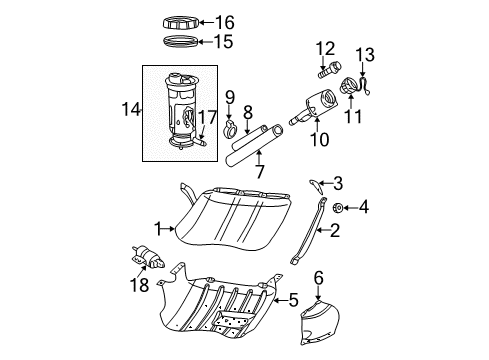 2001 Jeep Grand Cherokee Fuel Supply Diagram
