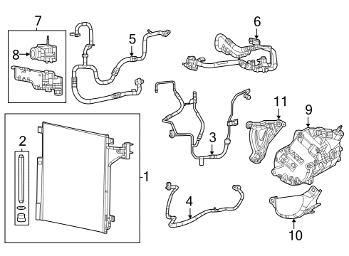 Mopar 68526049AA Clutch Coil Hardware Kit