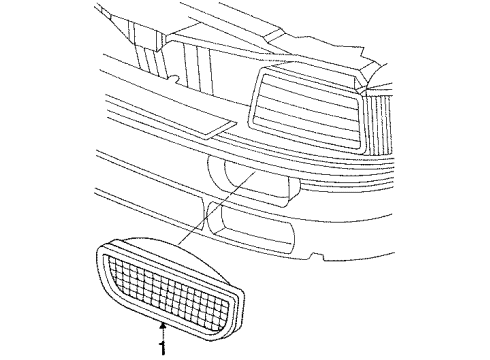Mopar 4399167 Combination Lamp Assy
