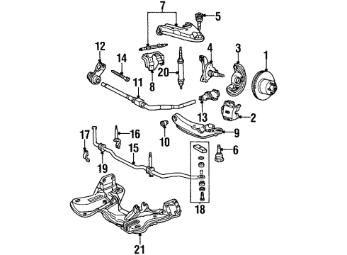 Mopar 5015453AA Upper Ball Joint