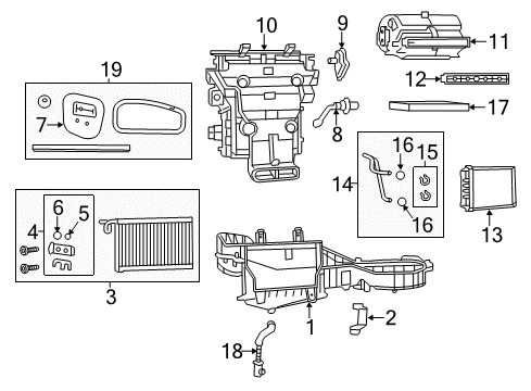 Mopar 68333935AA Dash Control Unit