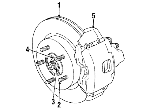 Mopar 4695980 Speed Sensor, Front 4695980 Mopar Speed Sensor, Front