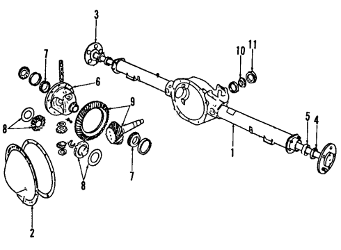Mopar 5011511AC Companion Flange