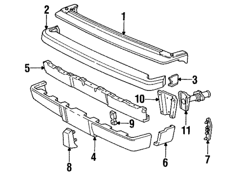 Mopar 4388706 License Bracket, Rear 4388706 Mopar License Bracket, Rear