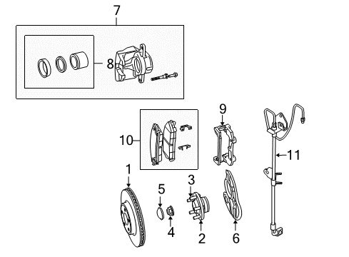 Mopar 1BP00308AB Pad Kit - Front Disc Brake