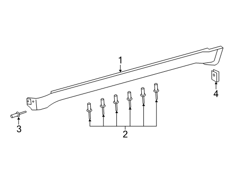 68203389AA Mopar Film Anti-Chip Side Sill Rocker Cladding