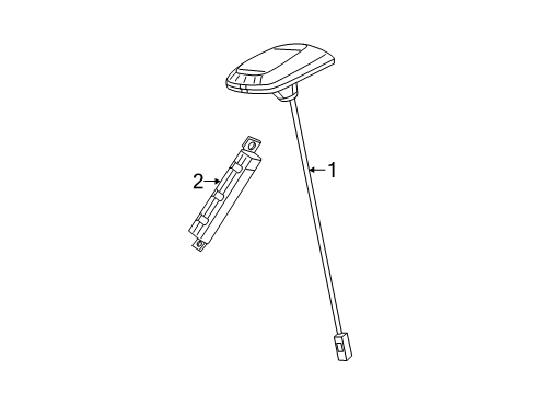 Mopar 68204715AA Antenna