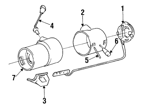 Mopar 4565319 Headlamp Switch