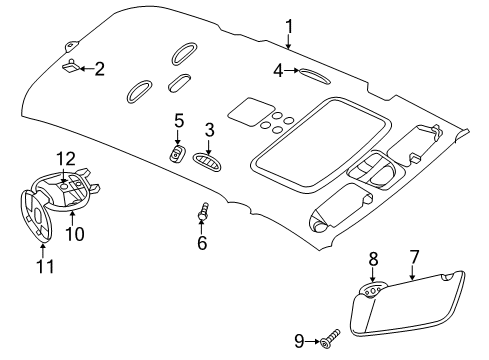 Mopar 5136775AA Coat Hook Clip