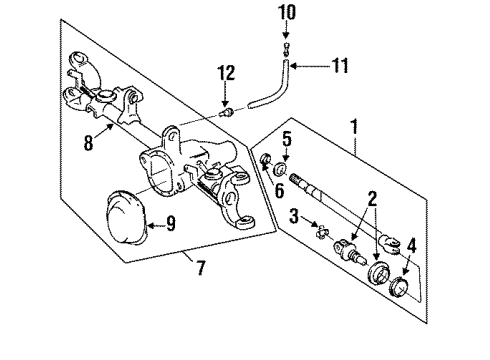 Mopar 4864905AB Differential Assembly, Front Mopar 4864905AB Differential Assembly, Front
