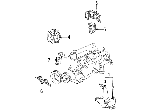 Mopar 4505468 Side Mount