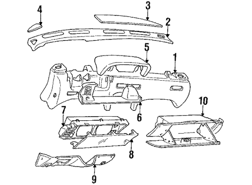 Mopar 4246645 Lock Cylinder
