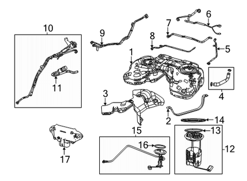 Mopar 68581338AC Tube - Fuel And Brake Tube