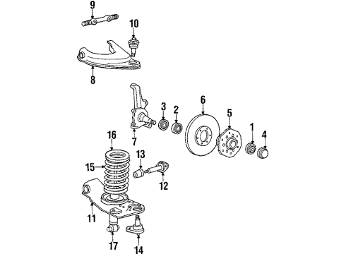 Mopar MB176283 Ball Joint, Lower Mopar MB176283 Ball Joint, Lower