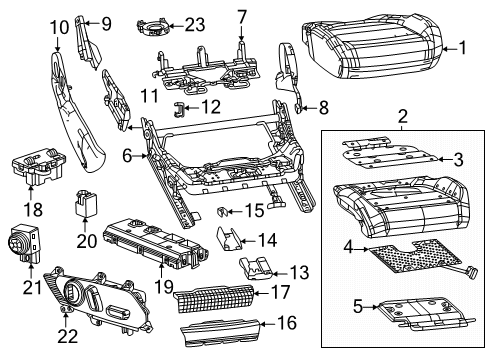 Mopar 68689075AA Bolt - Hexagon Flange Head