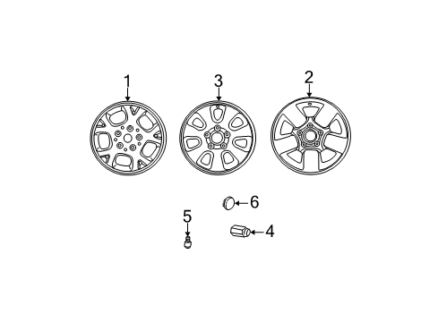 Mopar 52088446 Wheel, Steel
