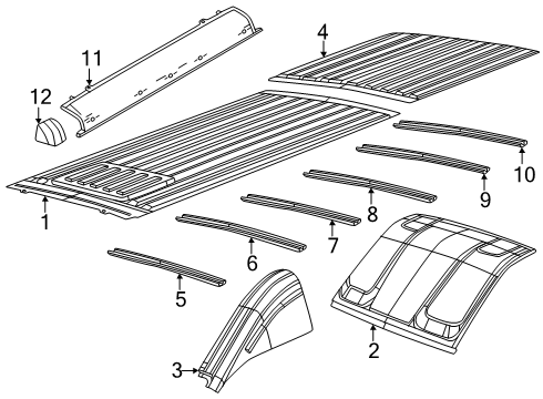 Mopar 68584365AC Reinforce - Rear Rail