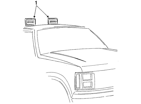 Mopar 5AK93LX9 Side Molding Mopar 5AK93LX9 Side Molding