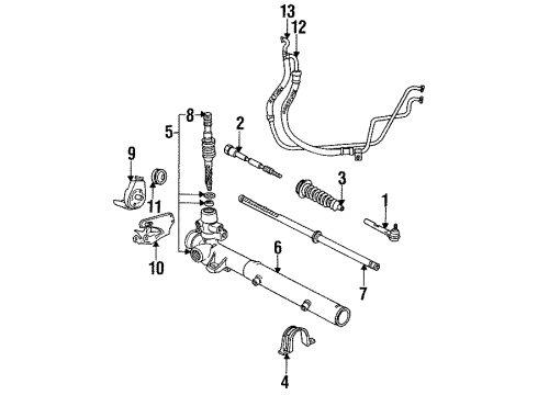 Mopar 3643453 Power Steering Pump